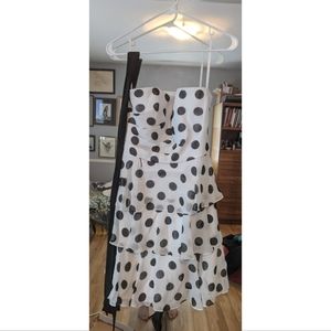 White House Black Market Polka Dot Dress